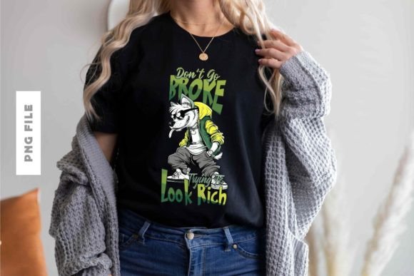 Don't Go Broke: The T-Shirt Design That Sells Itself