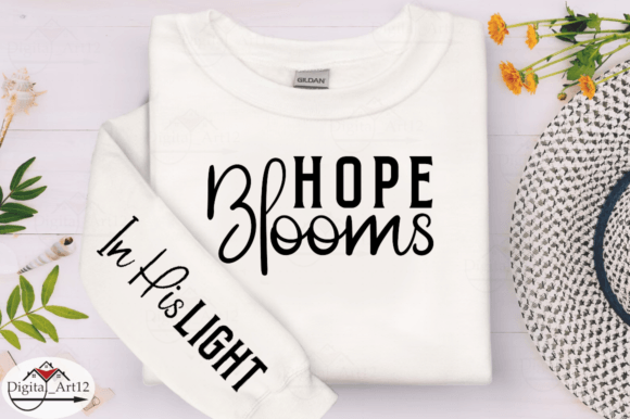 Hope Blooms Sleeve SVG: Your Go-To Design Asset