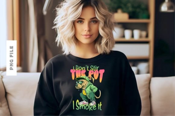 I Don't Stir the Pot T-shirt Design: A Ready-to-Print Asset
