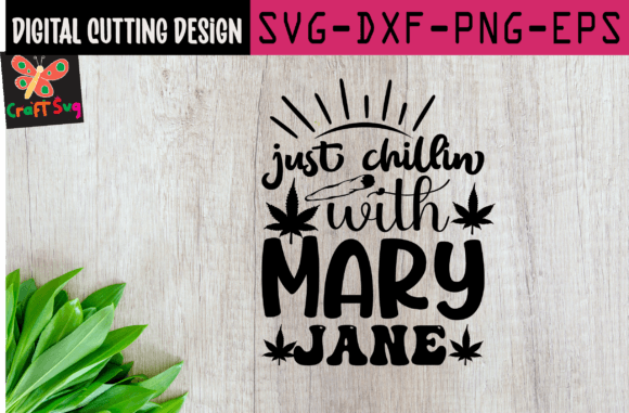Just Chillin with Mary Jane SVG: A Versatile Design Asset