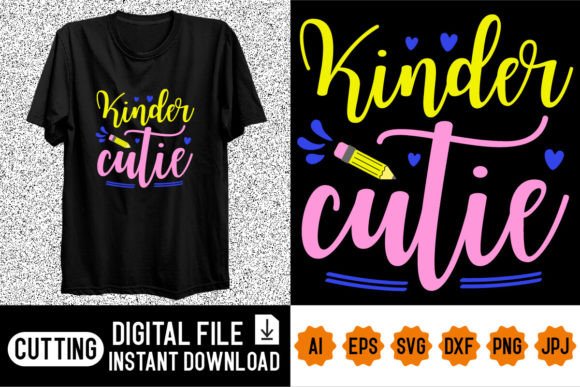 Kinder Cutie: Your Go-To Back to School SVG for 2024