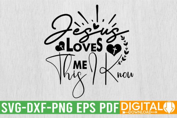 Layered Faith: Designing with the Jesus Loves Me SVG