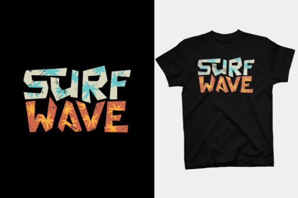 Ride the Wave: Mastering T-Shirt Design with Surf Wave Graphics