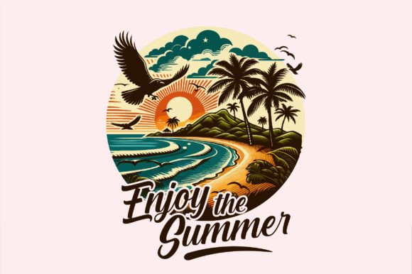 Summer T-Shirt Design Vector: Your Complete Print-Ready Kit