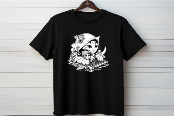 The Cat Fatherhood Gaming T-shirt: A Purrfect Blend of Humor and Heart