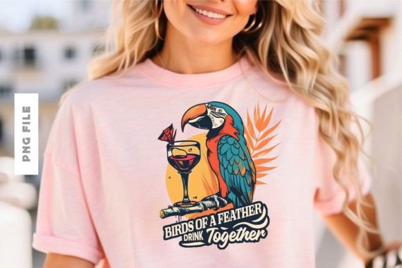 Unleash Your Creative Flock with This T-Shirt Design